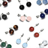 .925 STONE EARRINGS - NOGU.studio